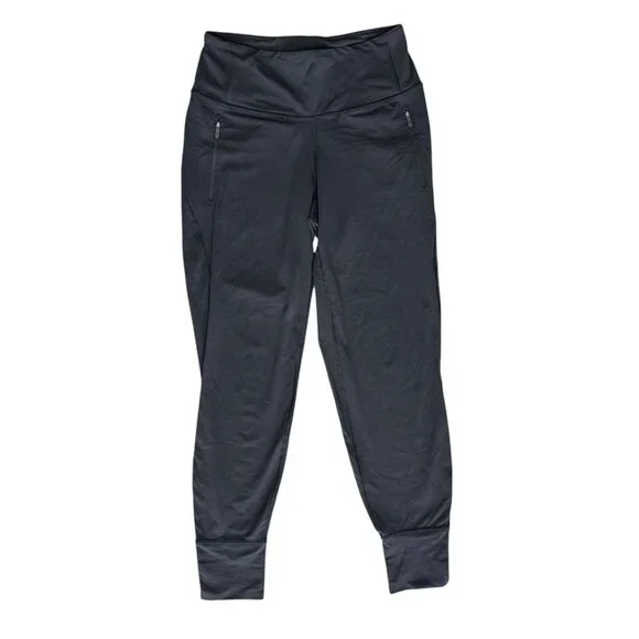 Lululemon Fresh Track Pants 2 Zip Ankle Jogger Luxtreme Athleisure Black Size 6 - Picture 2 of 8